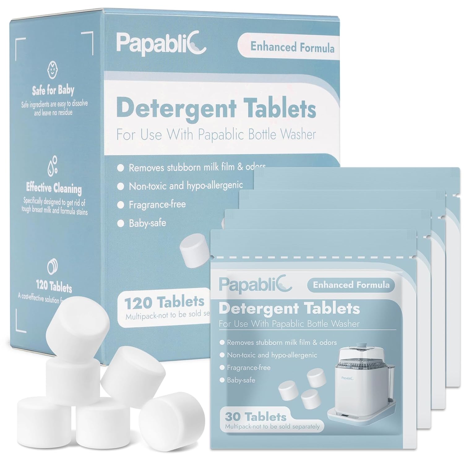 Detergent Soap Tablets for Baby Brezza