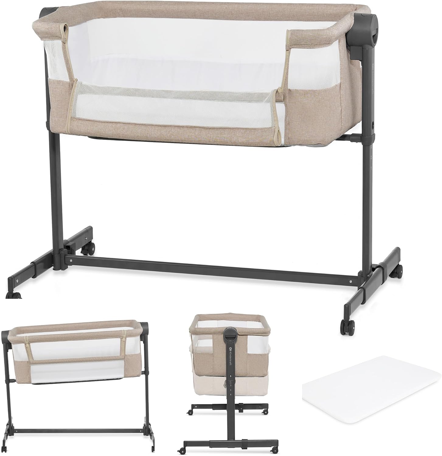 Kinderkraft Neste UP2 Bedside Cot 2 in 1