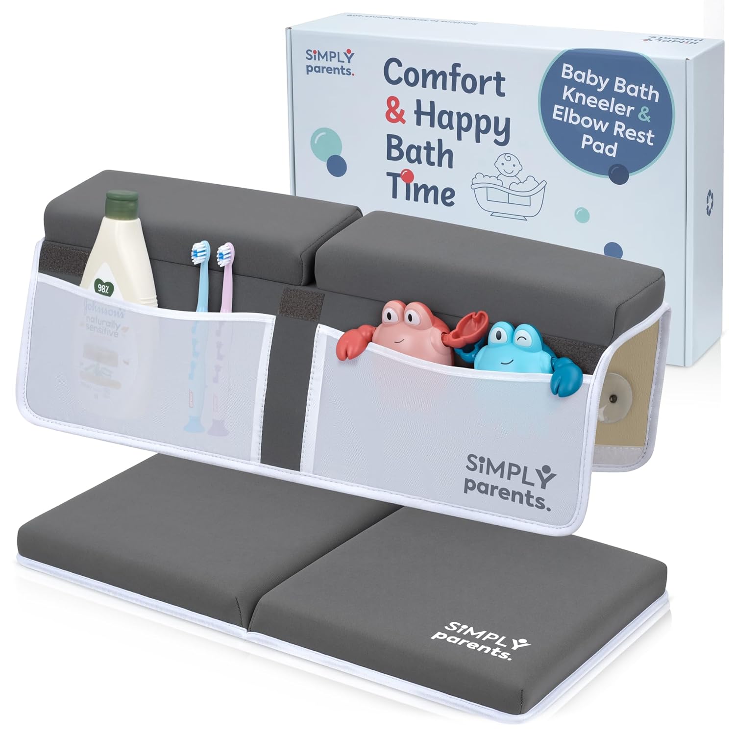 Baby Bath Kneeler and Elbow Rest Pad Set