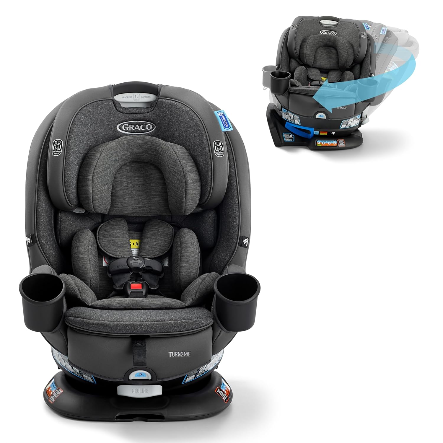 Turn2Me 3-in-1 Rotating Convertible Car Seat