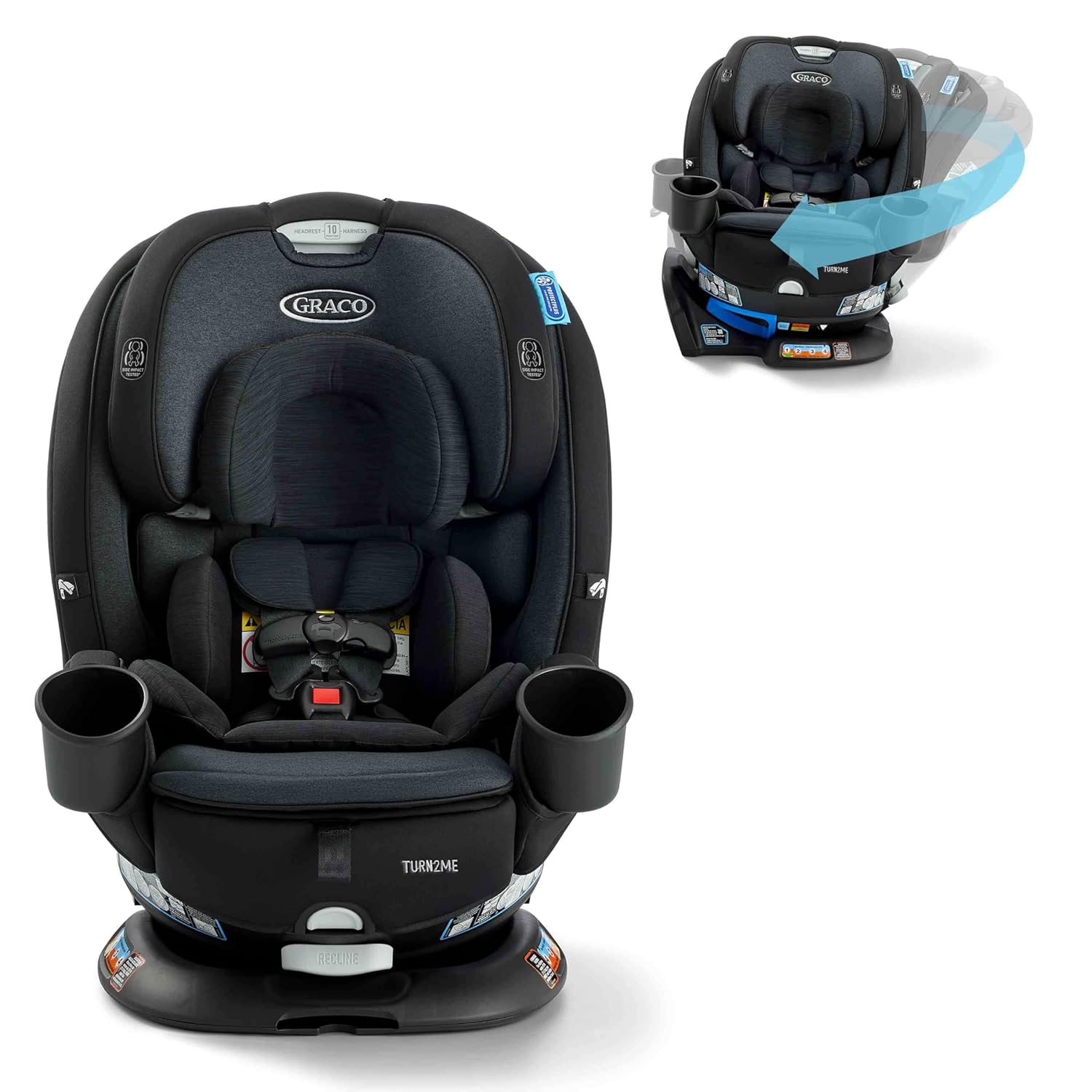 Turn2Me 3-in-1 Rotating Convertible Car Seat