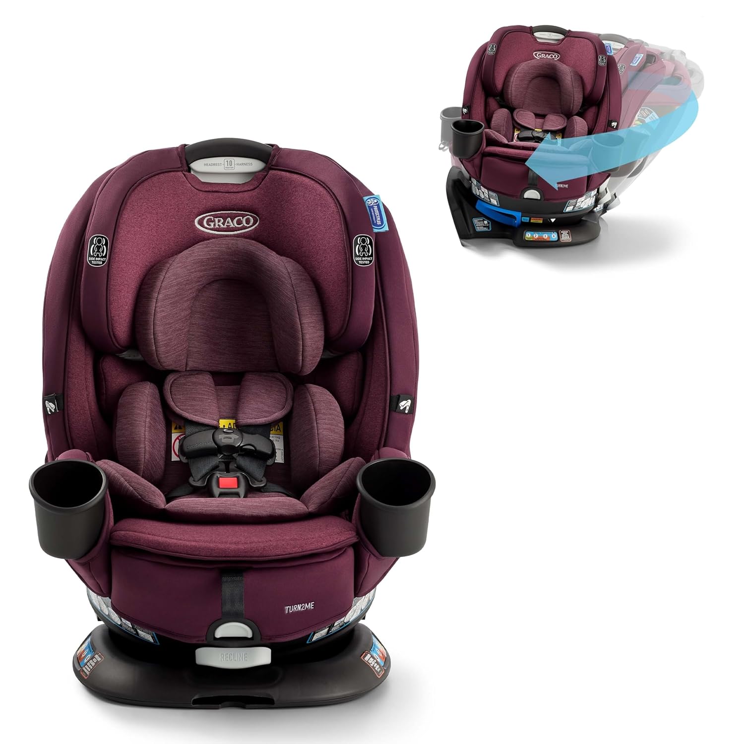 Turn2Me 3-in-1 Rotating Convertible Car Seat