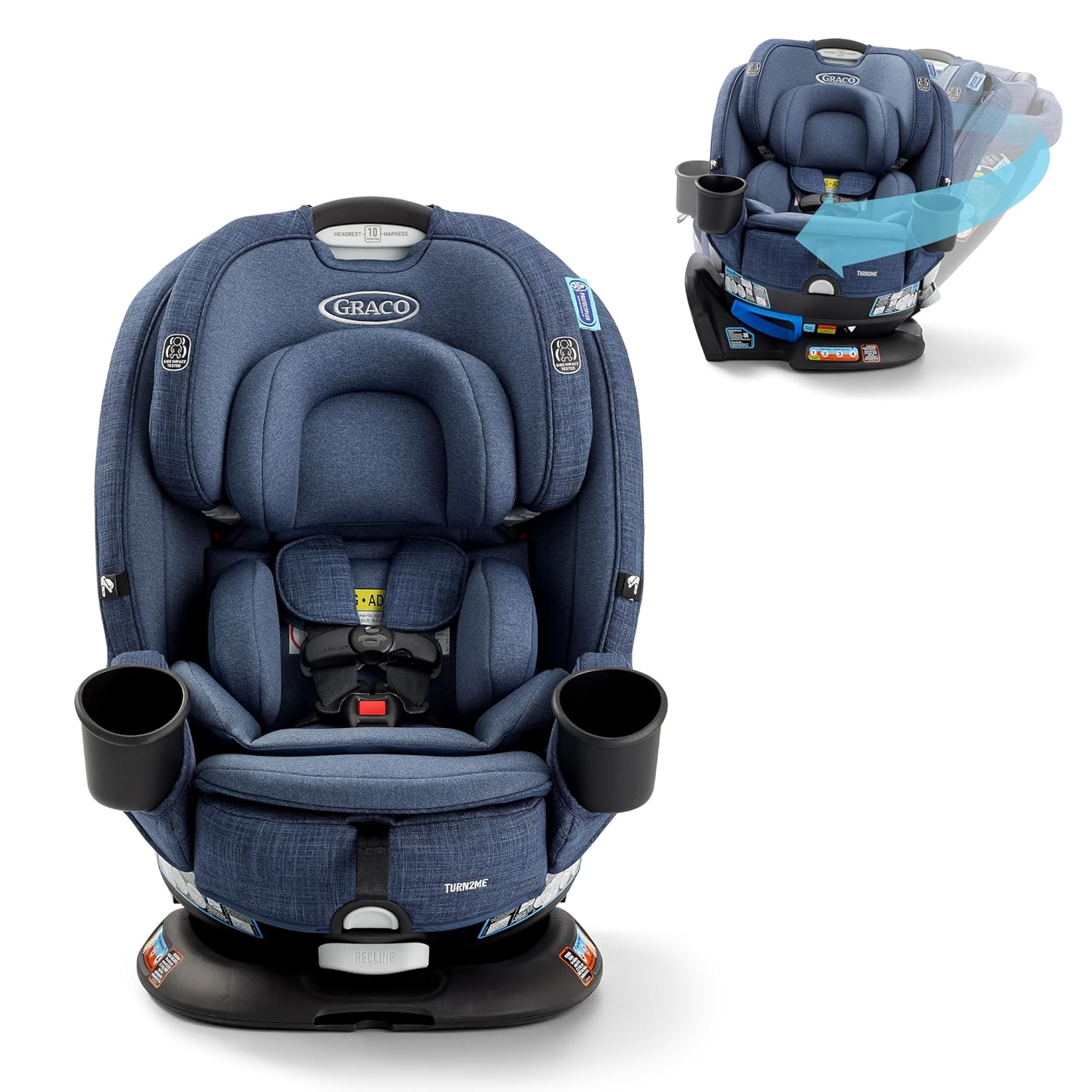 Turn2Me 3-in-1 Rotating Convertible Car Seat